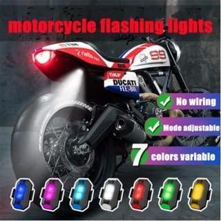 7 Colors LED With 3 Flashing/ Helmet Exterior Night Kit For Drone Flashing, Bike Bicycle