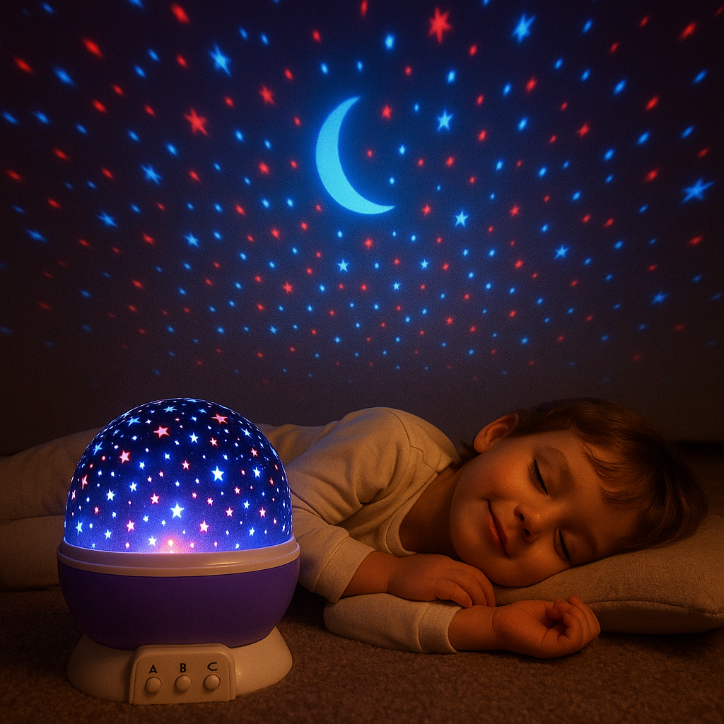 Star Master Rotating 360 Degree Moon Night Light Lamp Projector